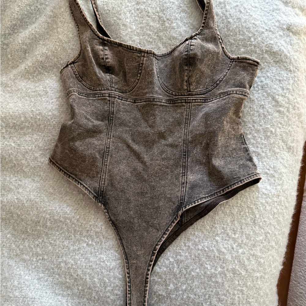 Perfect Cowboy Carter or Western Jean bodysuit